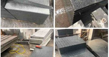 南通 芝麻黑地铺石材