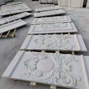 南通 芝麻白干挂雕花板