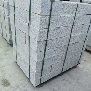 南通 芙蓉白火烧两面路沿石