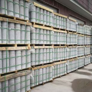 南通 芝麻白挡车柱、阻车桩、隔离柱