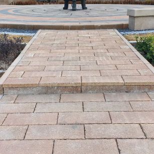 南通仿古石铺装效果