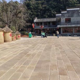 南通仿古石铺装效果