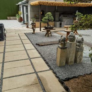 南通仿古石铺装效果