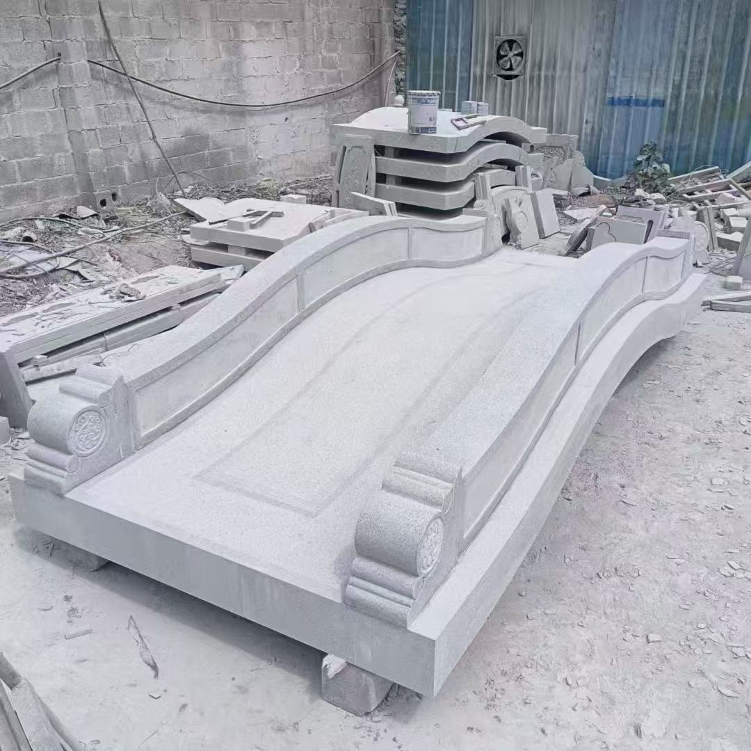 南通 芝麻灰花岗岩园林景观 小石桥