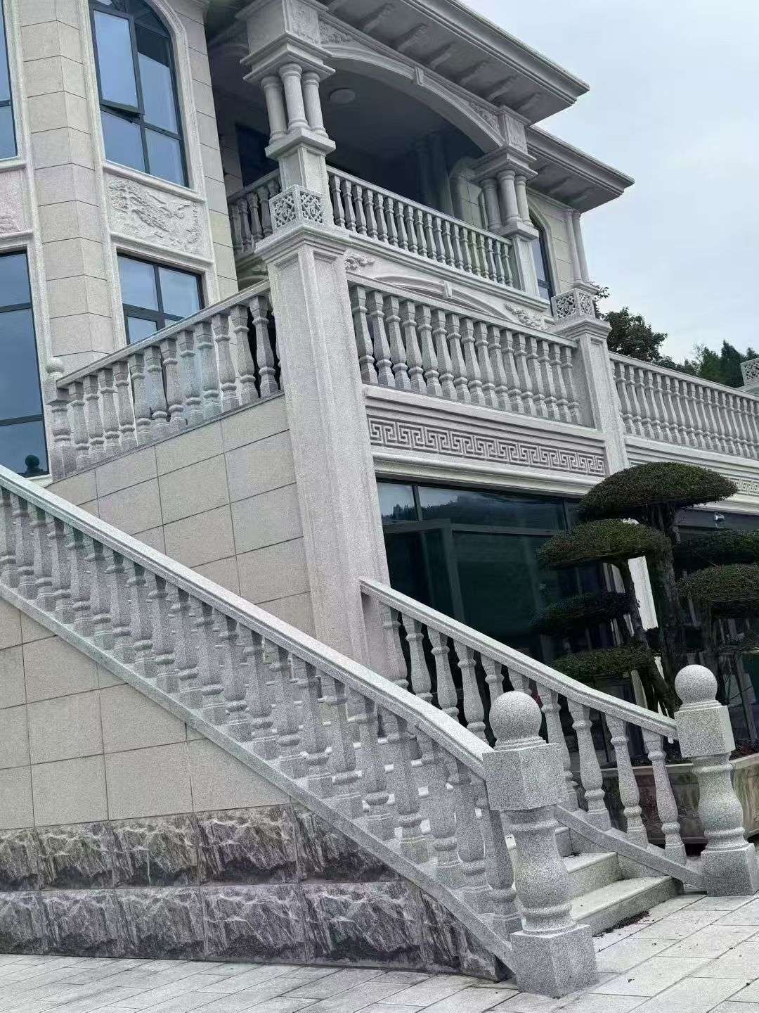 南通 芝麻白别墅，栏杆