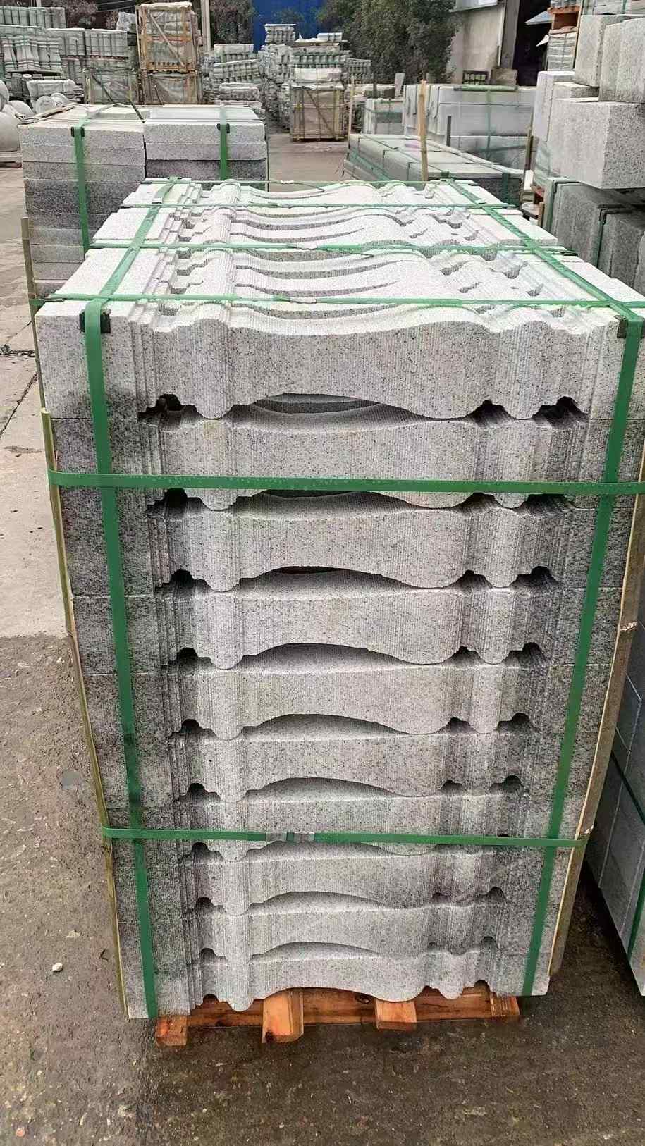 南通 芝麻白方形拉丝面，栏杆花瓶柱