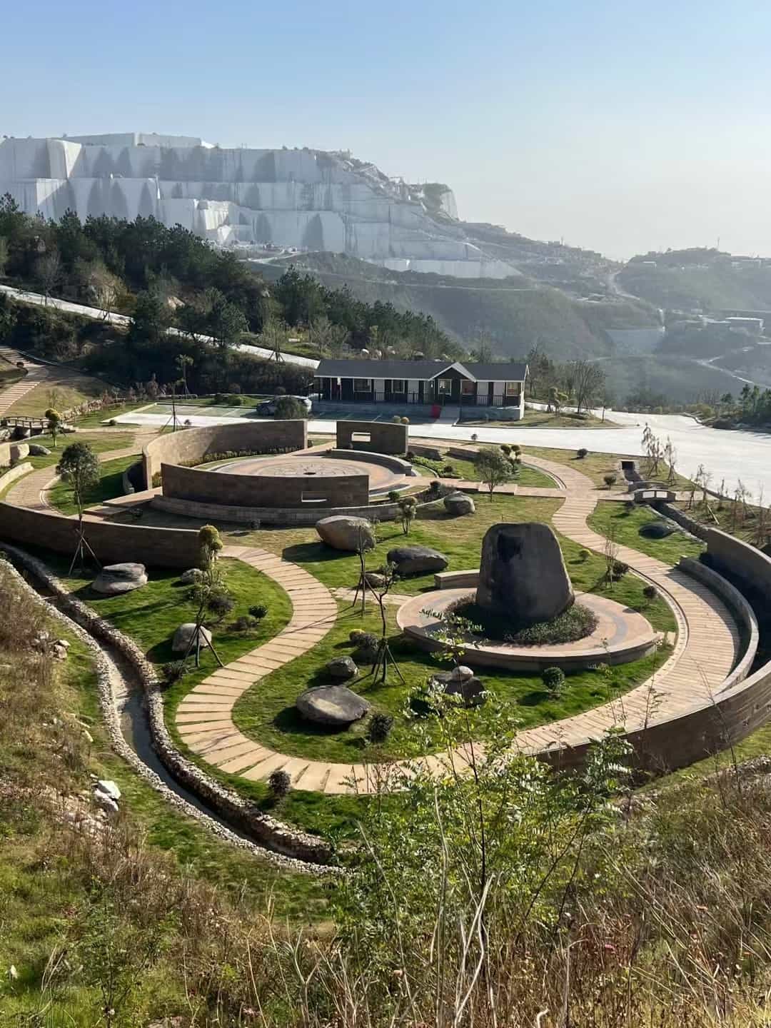 南通仿古石铺装整体效果