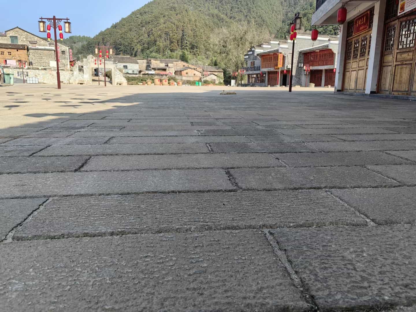 南通仿古石铺装效果