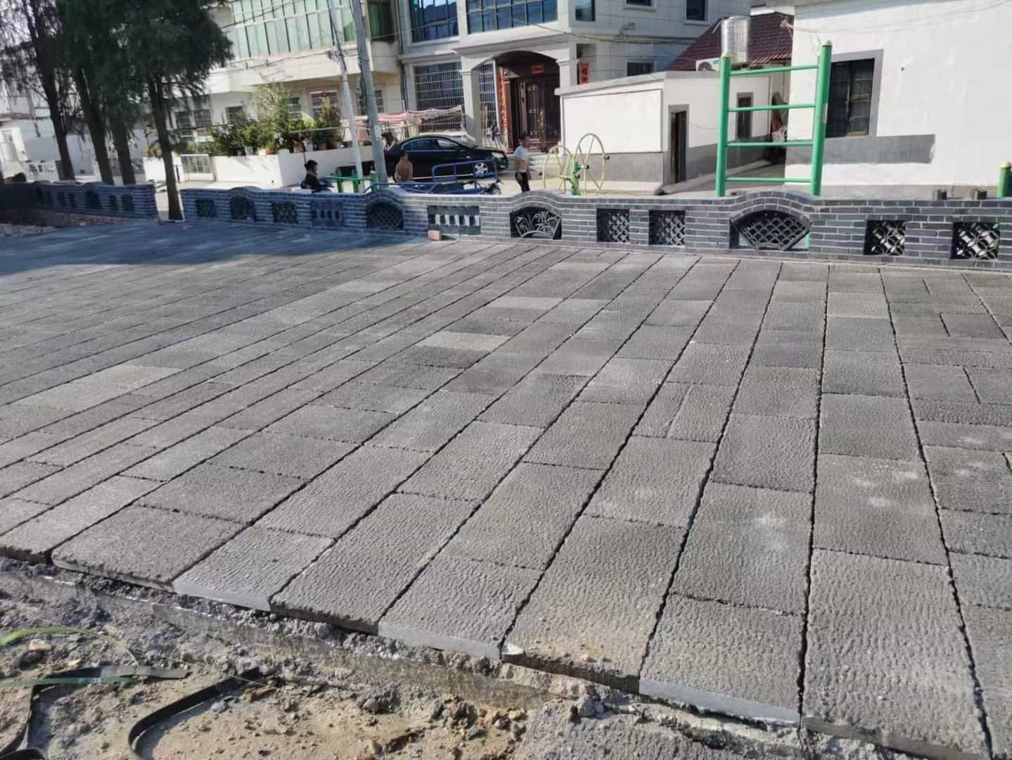 南通仿古石铺装效果
