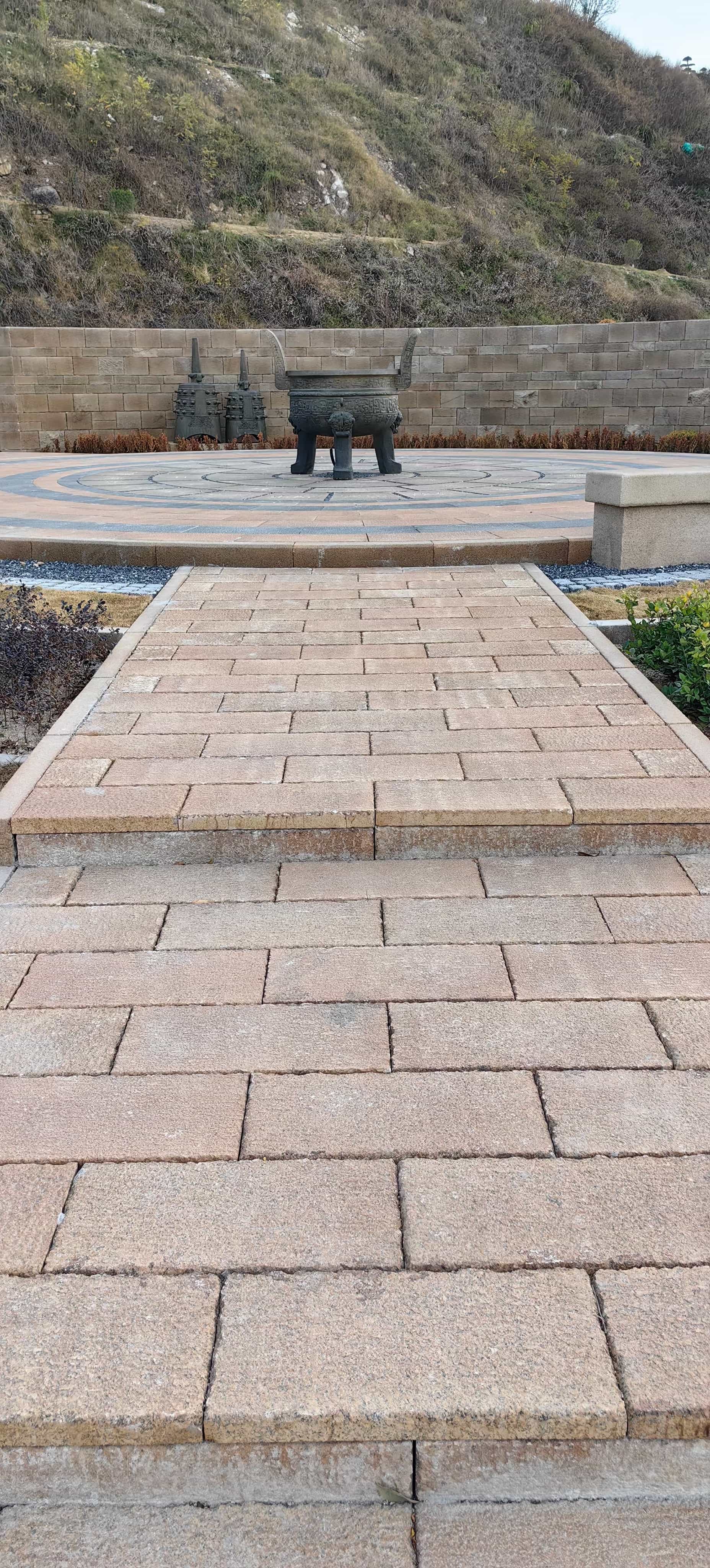 南通仿古石铺装效果