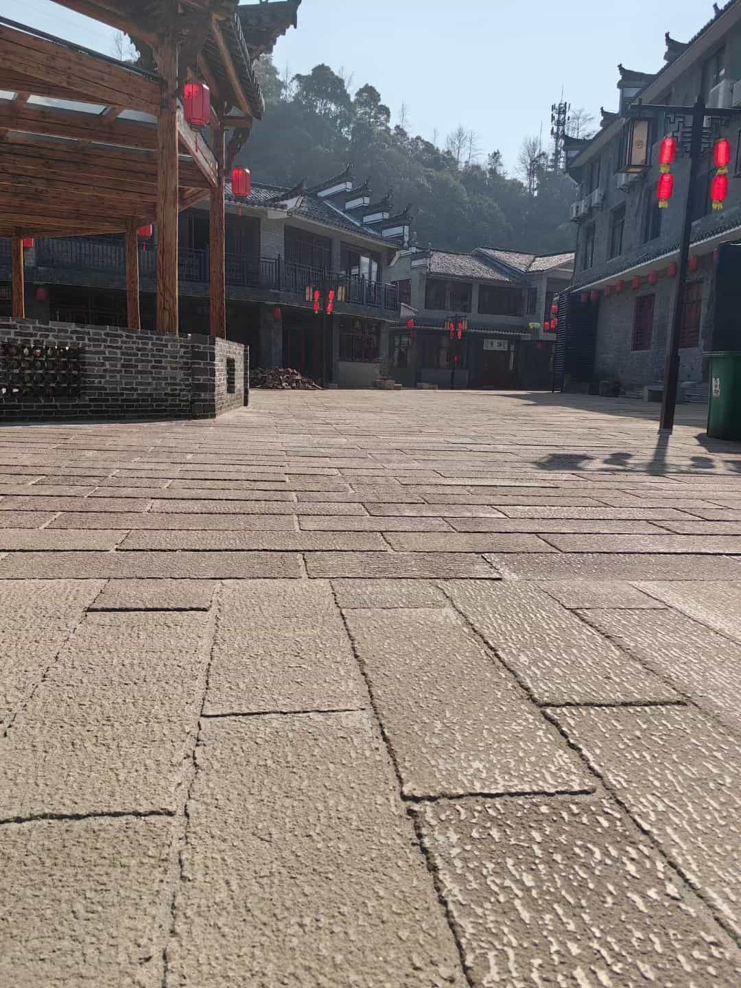 南通仿古石铺装效果