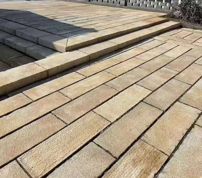 南通仿古石铺装效果