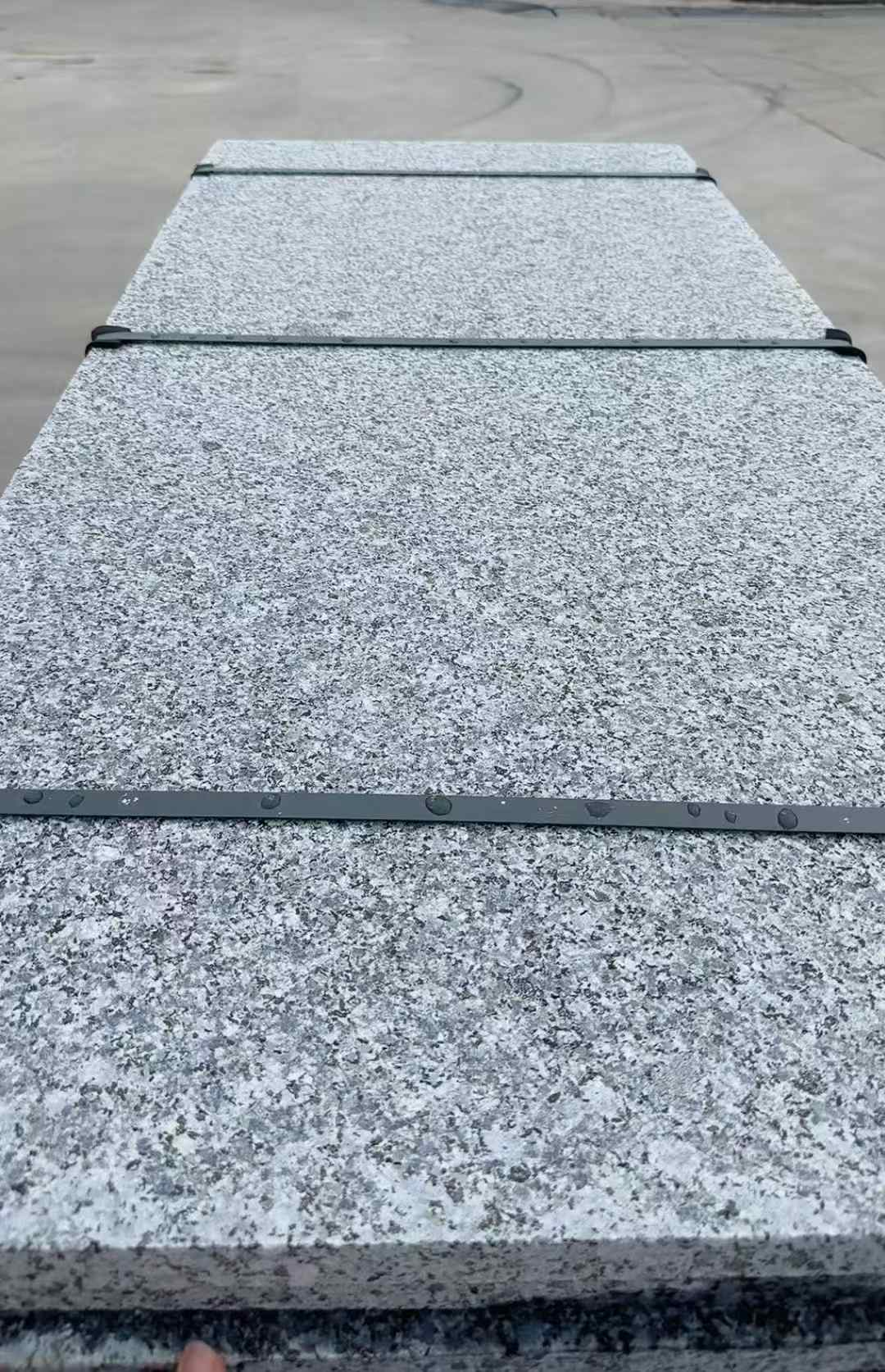 南通 芝麻黑火烧面毛板，条板，半成品