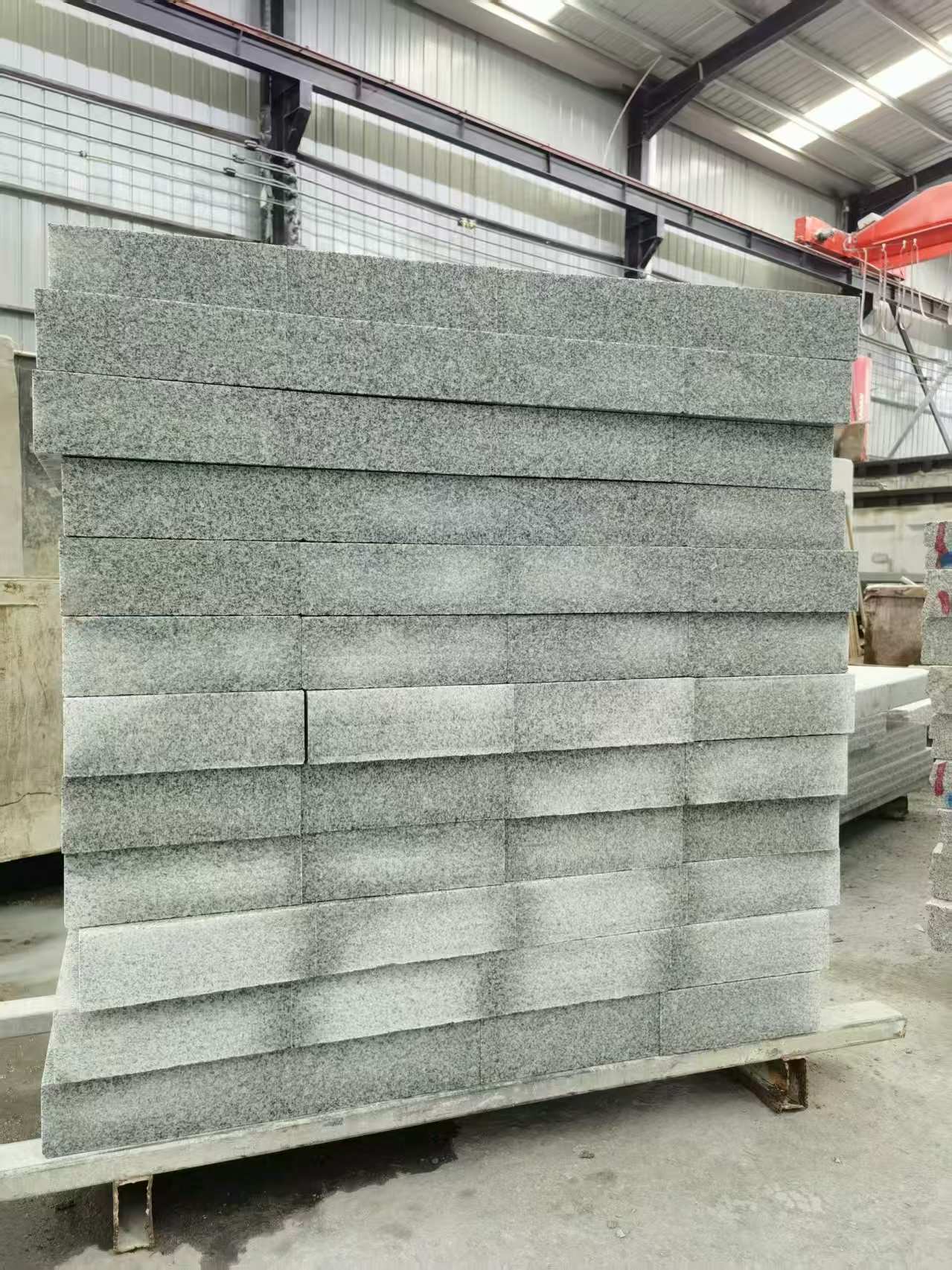 南通 芝麻白10公分300*600广场地铺，A料定制，尺寸标准，厚薄均匀