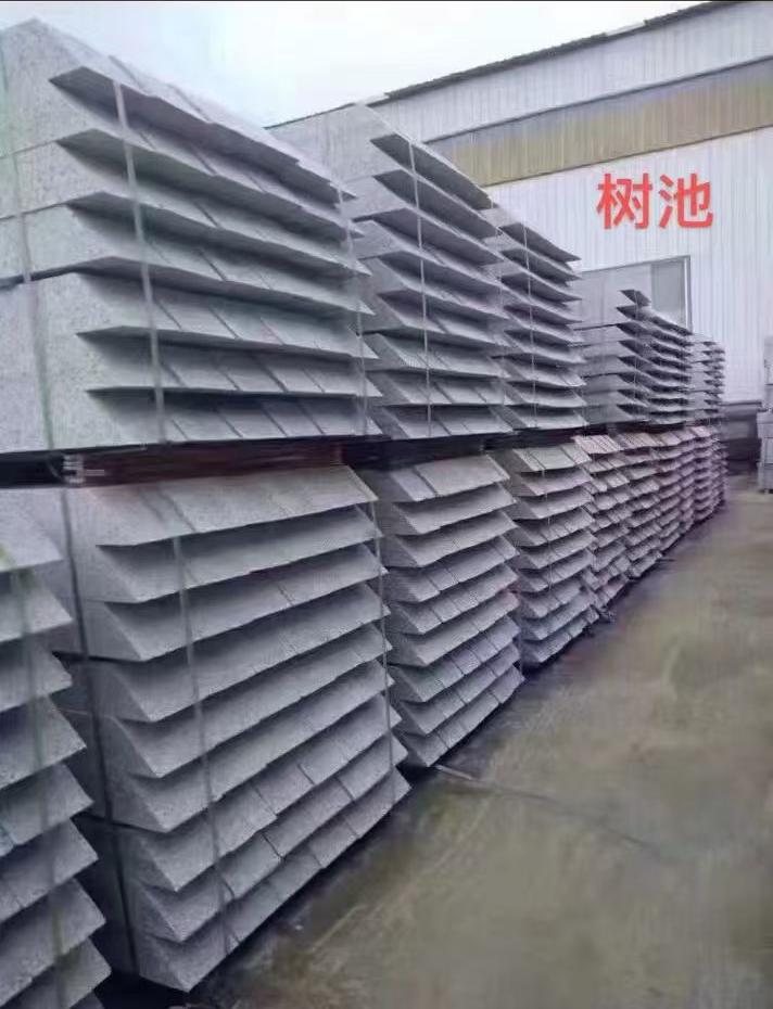 南通 芝麻灰切头树池